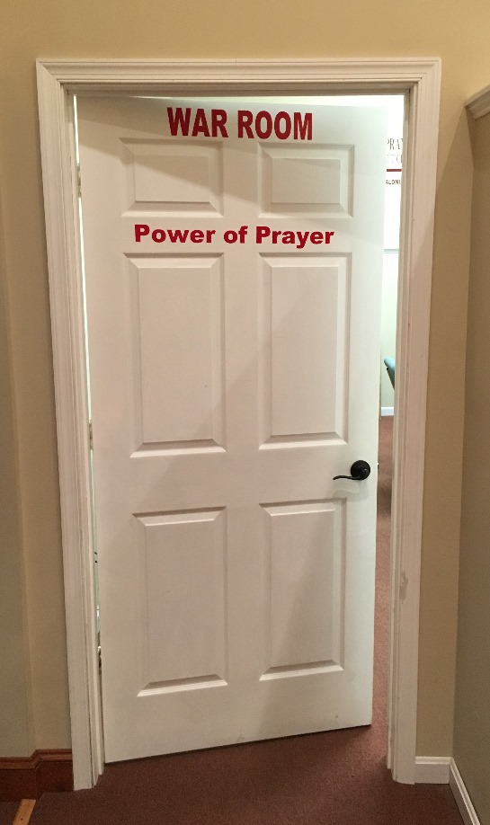 war room door